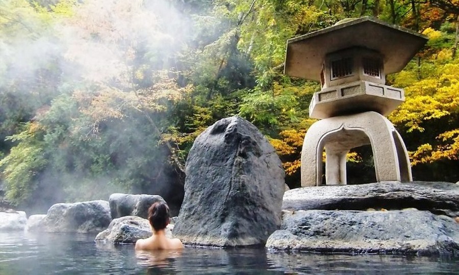 Suối nước nong Kênh Gà - Tắm suối phong cách Osen Nhật Bản